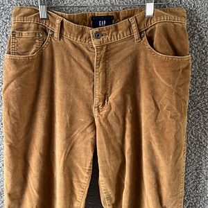 Women’s Gap Gold velvet stretch pants size 12